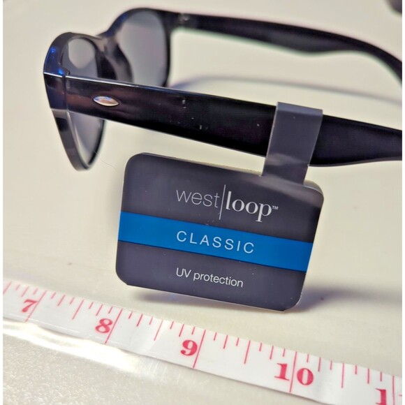 NWT West Loop Black Sunglasses - Classic Model - UV Eye Protection - Picture 5 of 6